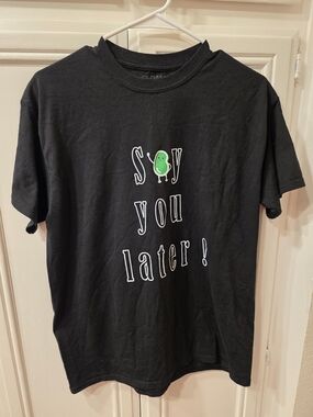 Like NEW Gildan Women's Black Tee Avocado Graphic - 'Soy You Later!' ~ Size M